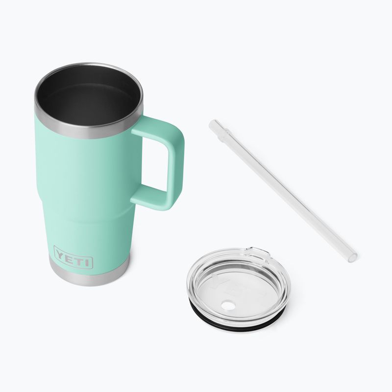 Cană termică YETI Rambler Straw 739 ml seafoam 4