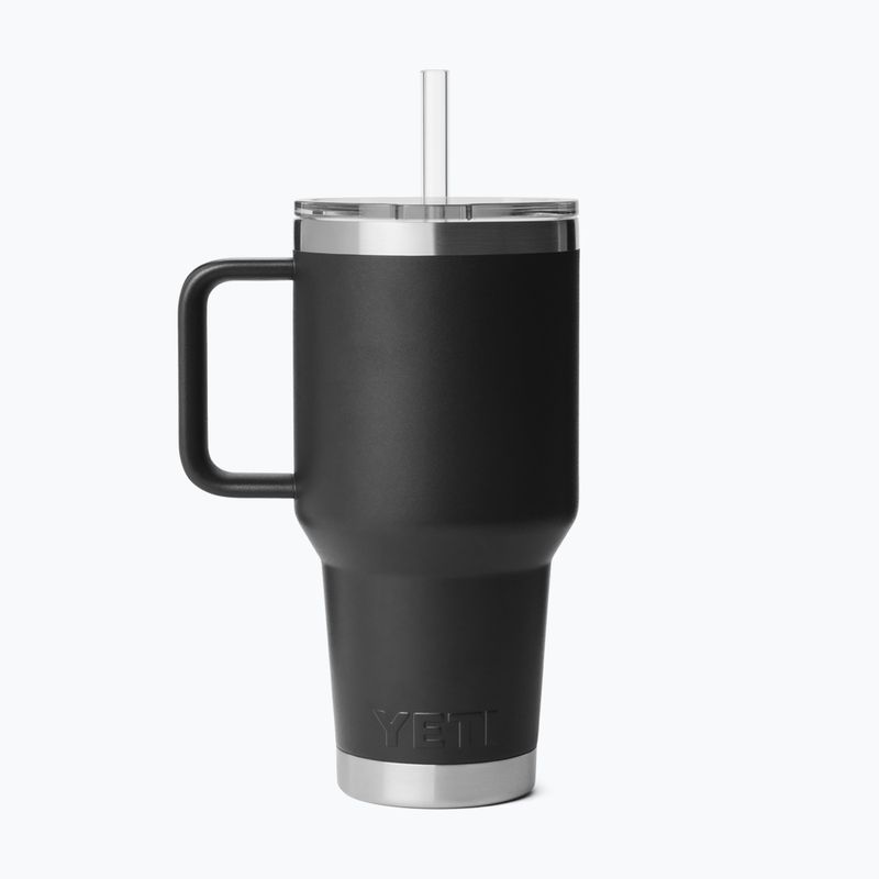 Cană termică YETI Rambler Straw 1000 ml black 2