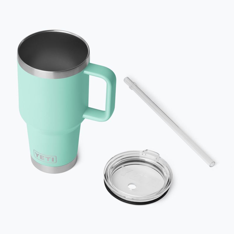 Cană termică YETI Rambler Straw 1000 ml seafoam 4