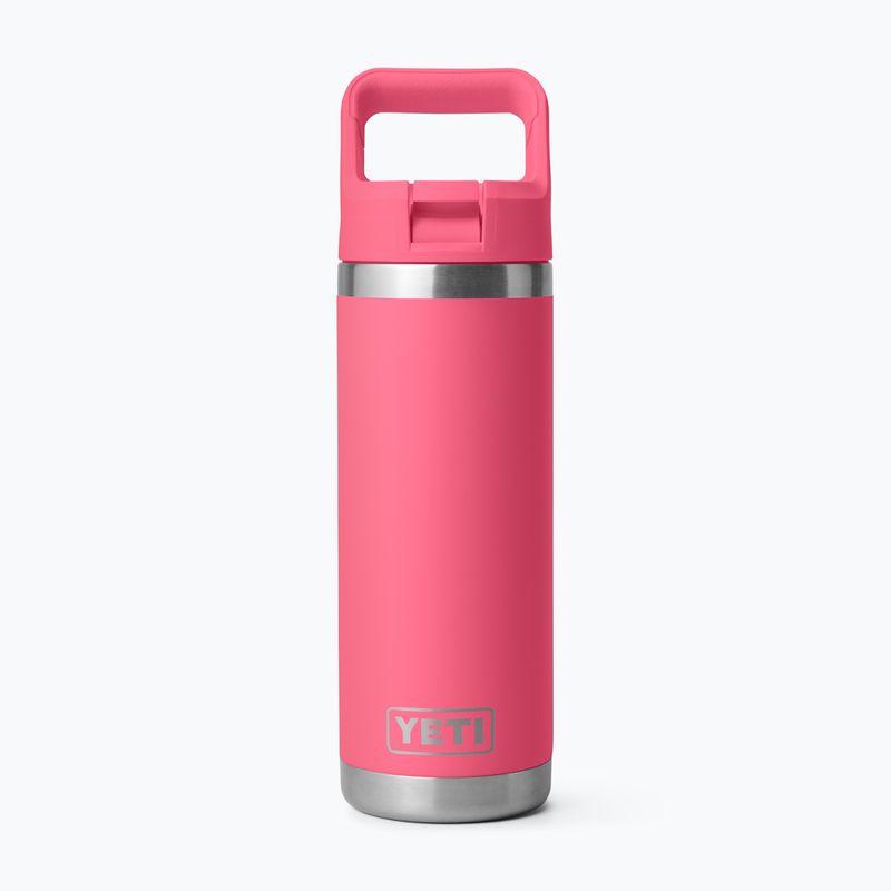 Sticlă termică YETI Rambler C Straw 532 ml tropical pink