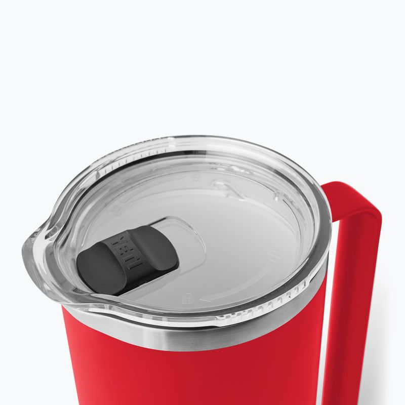 Cană YETI Rambler Pitcher 1,9 l rescue red 4