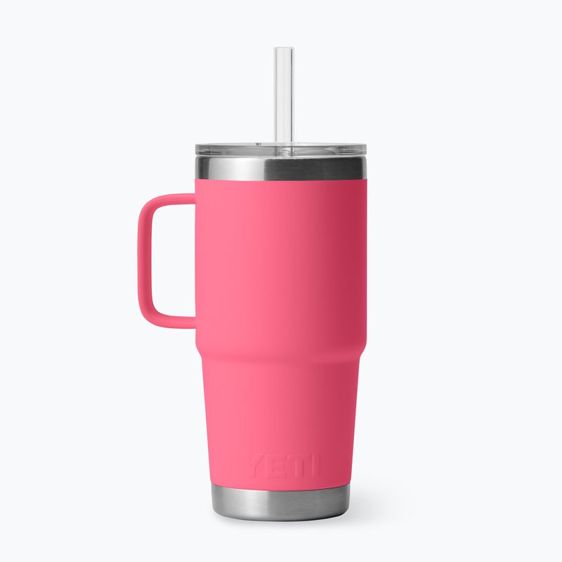 Cană termică YETI Rambler Straw 739 ml tropical pink 2