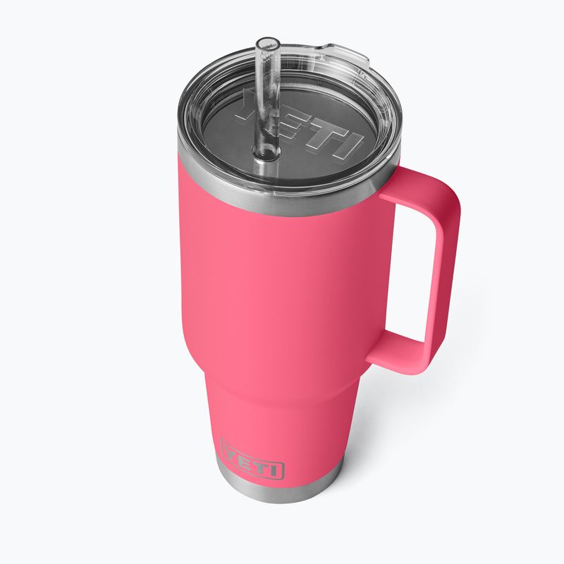 Cană termică YETI Rambler Straw 1200 ml tropical pink 3