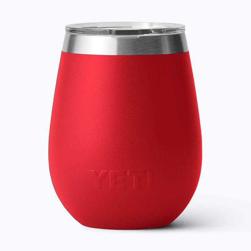 Cană termică YETI Rambler Wine Tumbler 295 ml rescue red 2