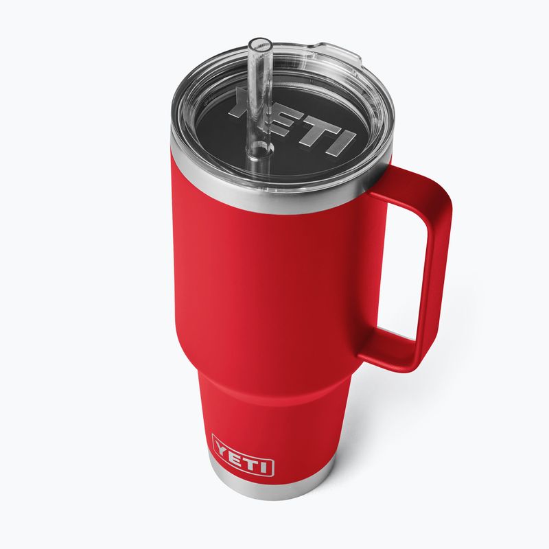 Cană termică YETI Rambler Straw 1200 ml rescue red 3