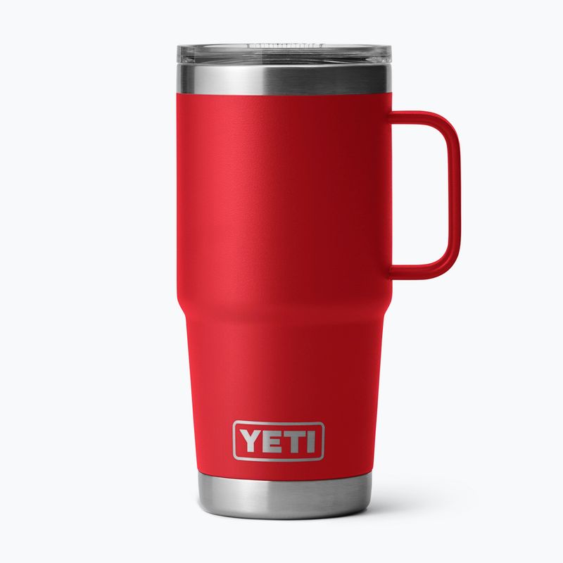 Cană termică YETI Rambler Travel Tumbler 591 ml rescue red