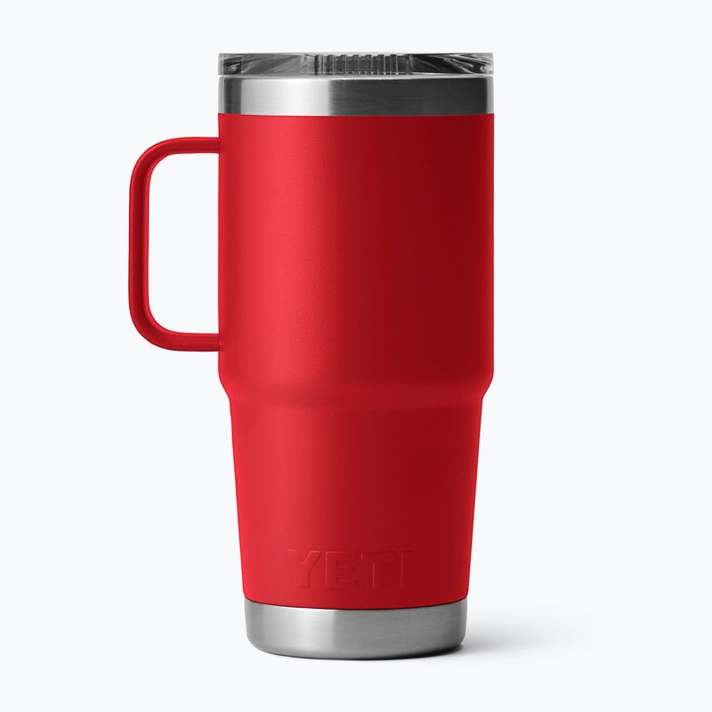 Cană termică YETI Rambler Travel Tumbler 591 ml rescue red 2