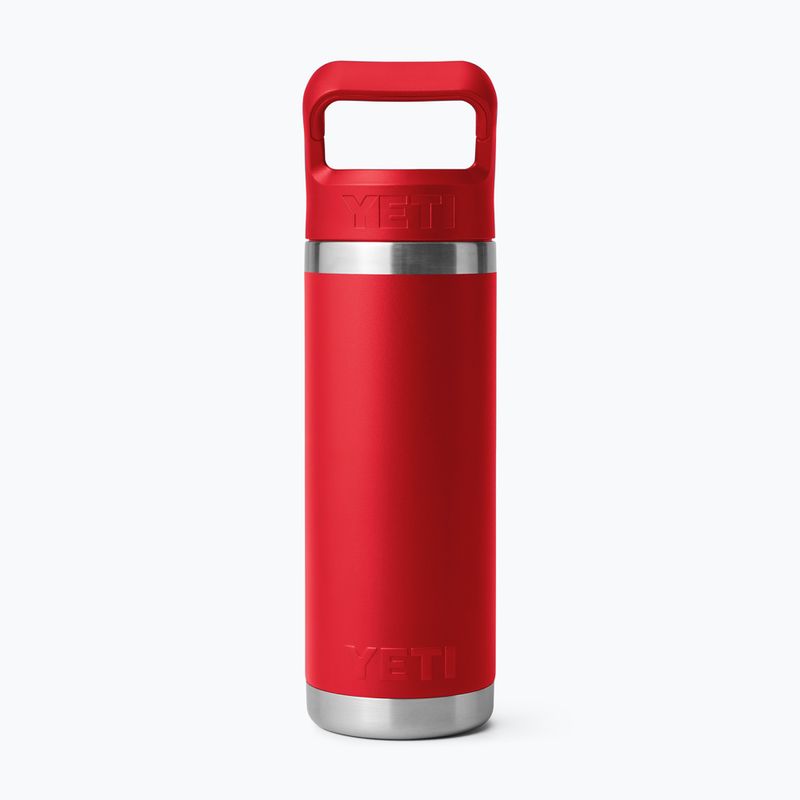 Sticlă termică YETI Rambler C Straw 532 ml rescue red 2