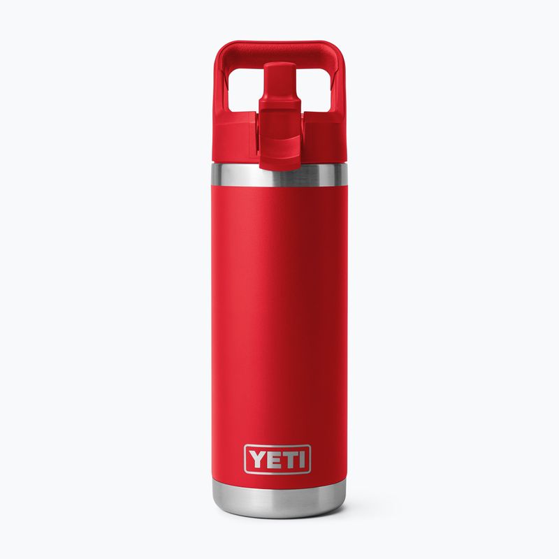 Sticlă termică YETI Rambler C Straw 532 ml rescue red 3