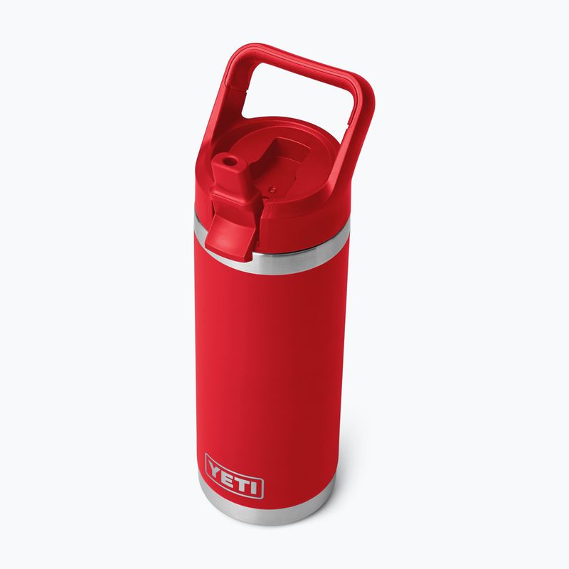 Sticlă termică YETI Rambler C Straw 532 ml rescue red 5