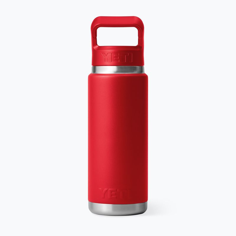 Sticlă termică YETI Rambler Straw 769 ml rescue red 2