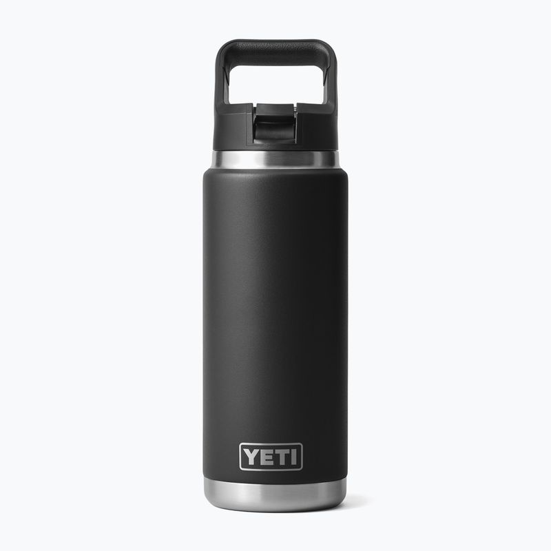 Sticlă termică YETI Rambler Straw 769 ml black