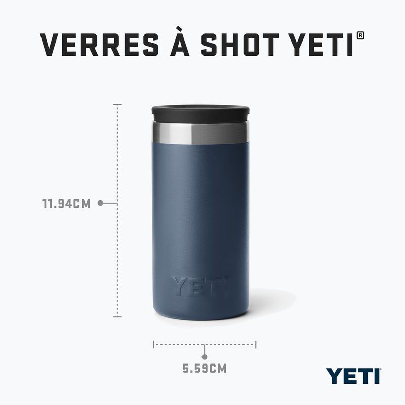 Pahare de camping YETI Shot 48 ml 4 pcs. navy 9
