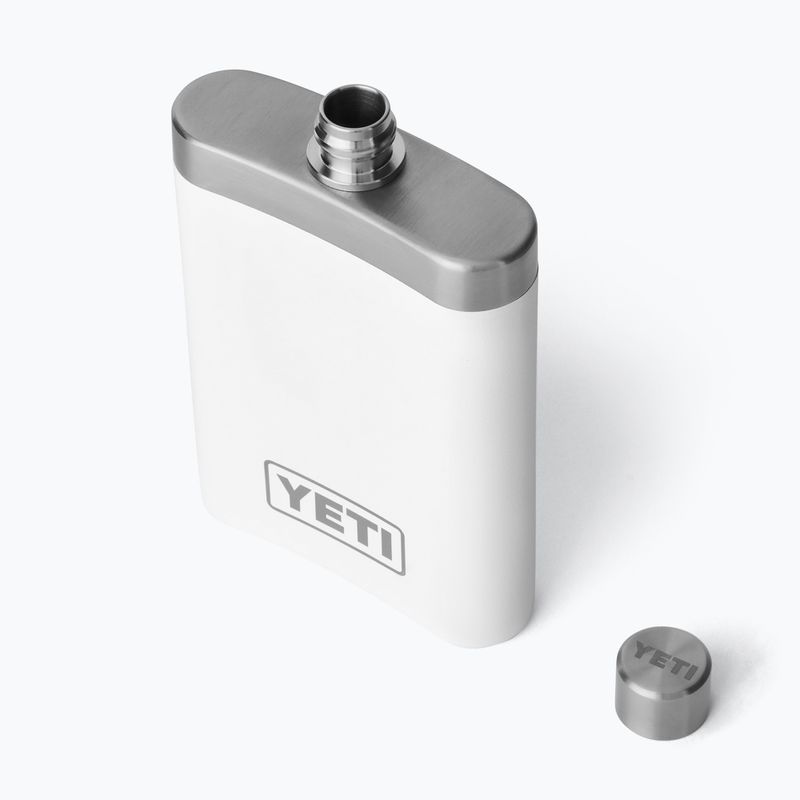 Sticlă de buzunar YETI Flask 200 ml white 4
