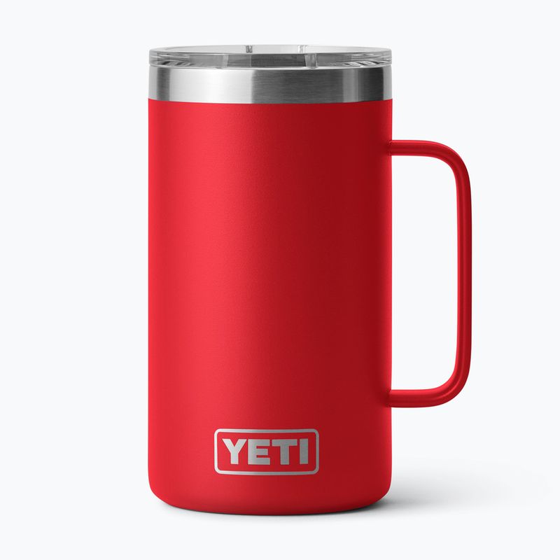 Cană termică YETI Rambler 710 ml rescue red
