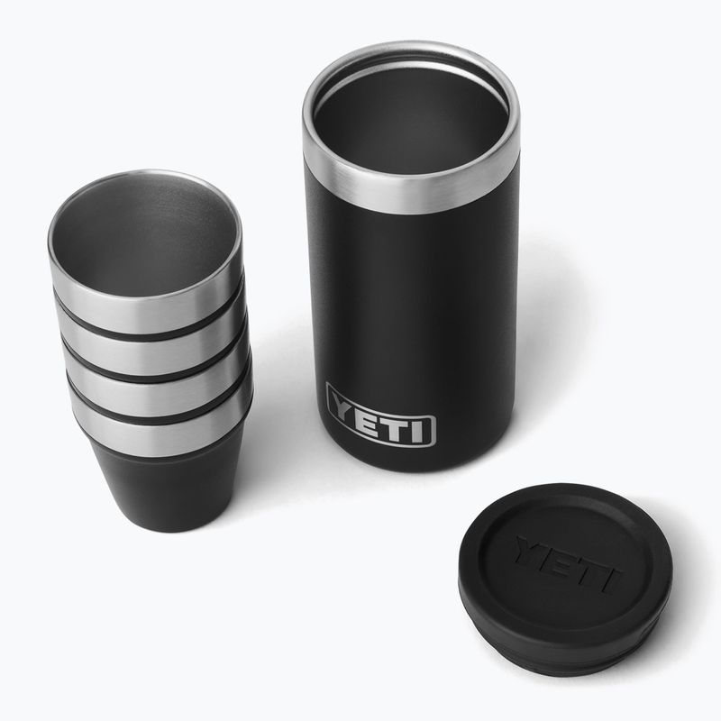 Pahare de camping YETI Shot 48 ml 4 pcs. black 2