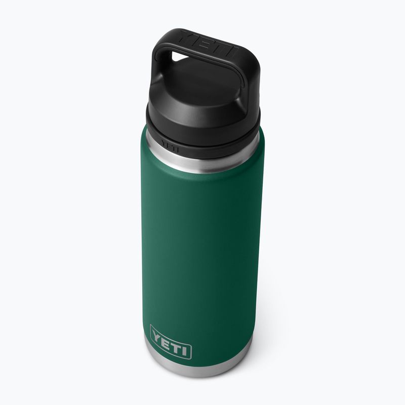Termos YETI Rambler Chug 760 ml black forest green 3