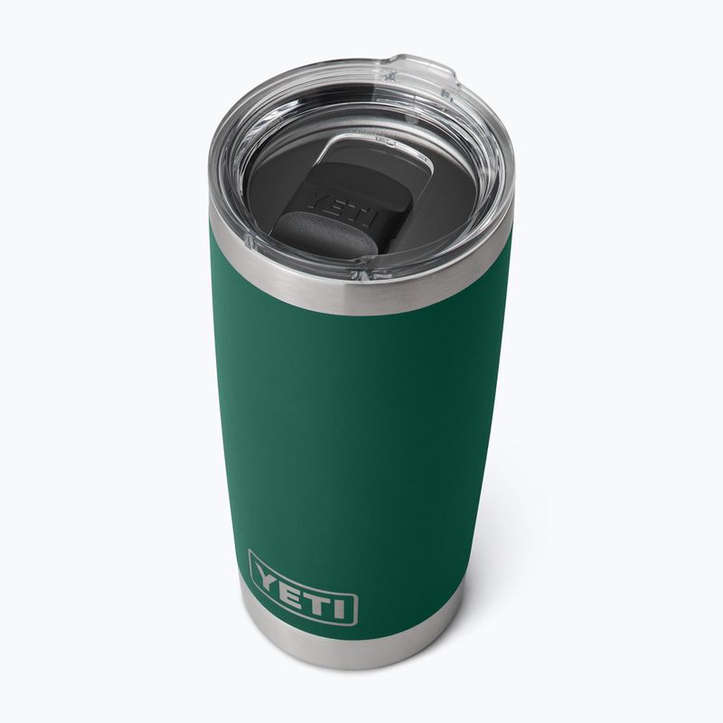 Cană termică YETI Rambler Tumbler 591 ml black forest green 3