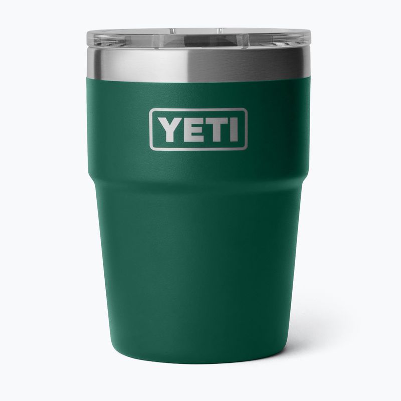 Termos YETI Rambler Stackable 473 ml black forest green