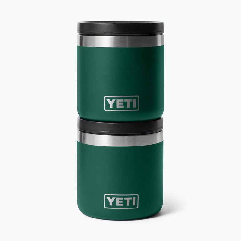 Termos pentru alimente YETI R8 Food Jar 237 ml black forest green 4
