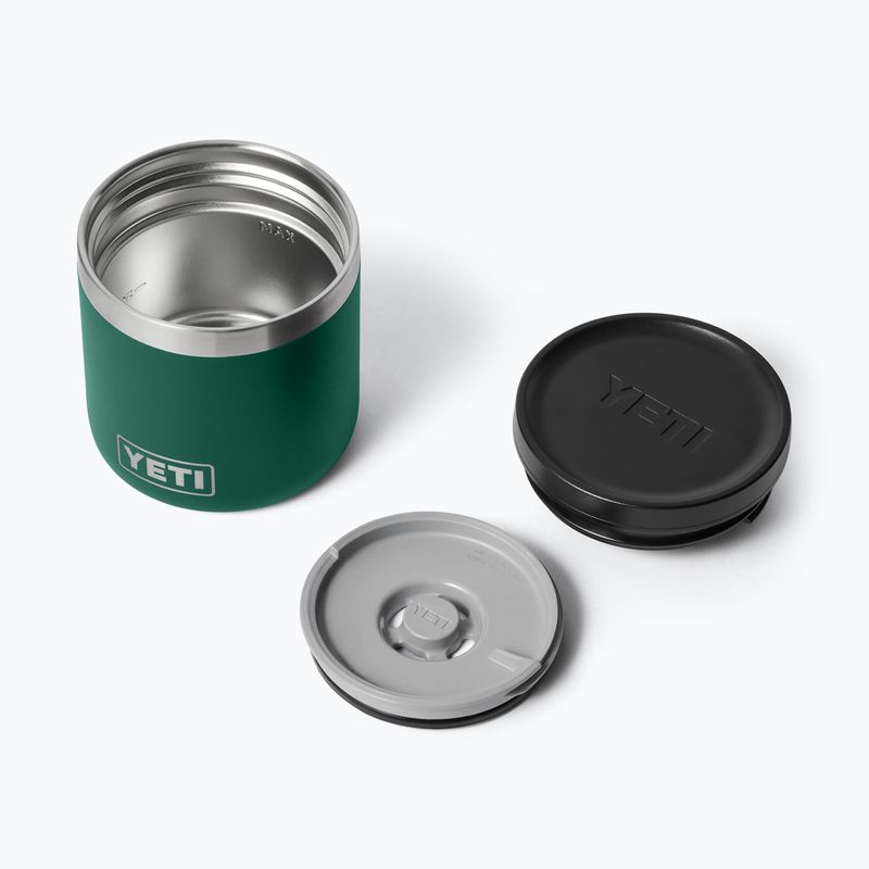 Termos pentru alimente YETI R8 Food Jar 237 ml black forest green 5