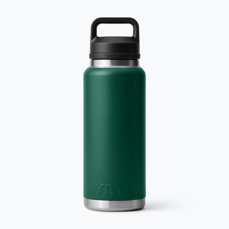 Sticlă termică YETI Rambler Chug 1064 ml black forest green 2