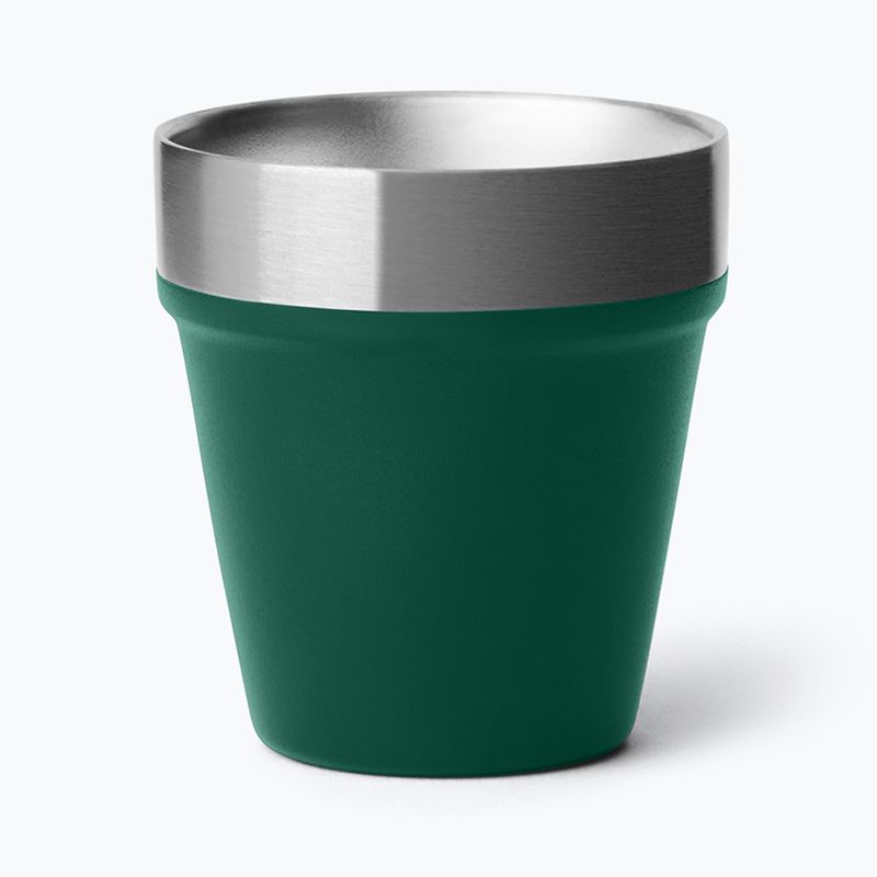 Pahare de camping YETI Shot 48 ml 4 pcs. black forest green 4
