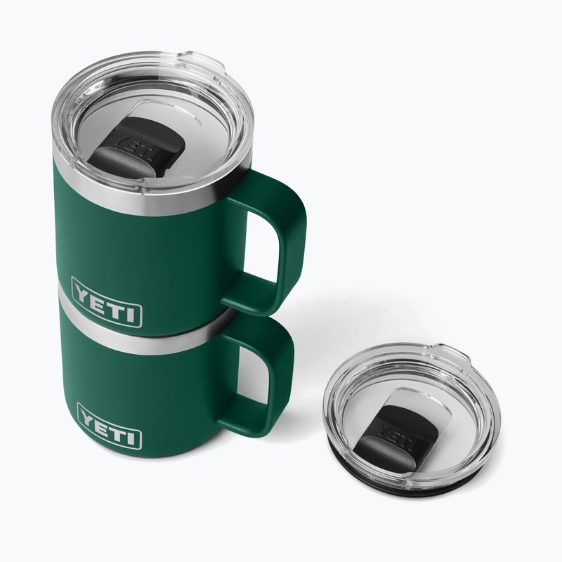 Cană termică YETI Rambler CL 295 ml black forest green 5