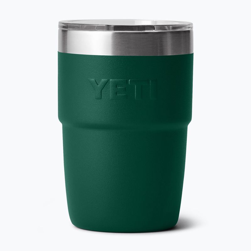 Termos YETI Rambler Stackable 237 ml black forest green 2
