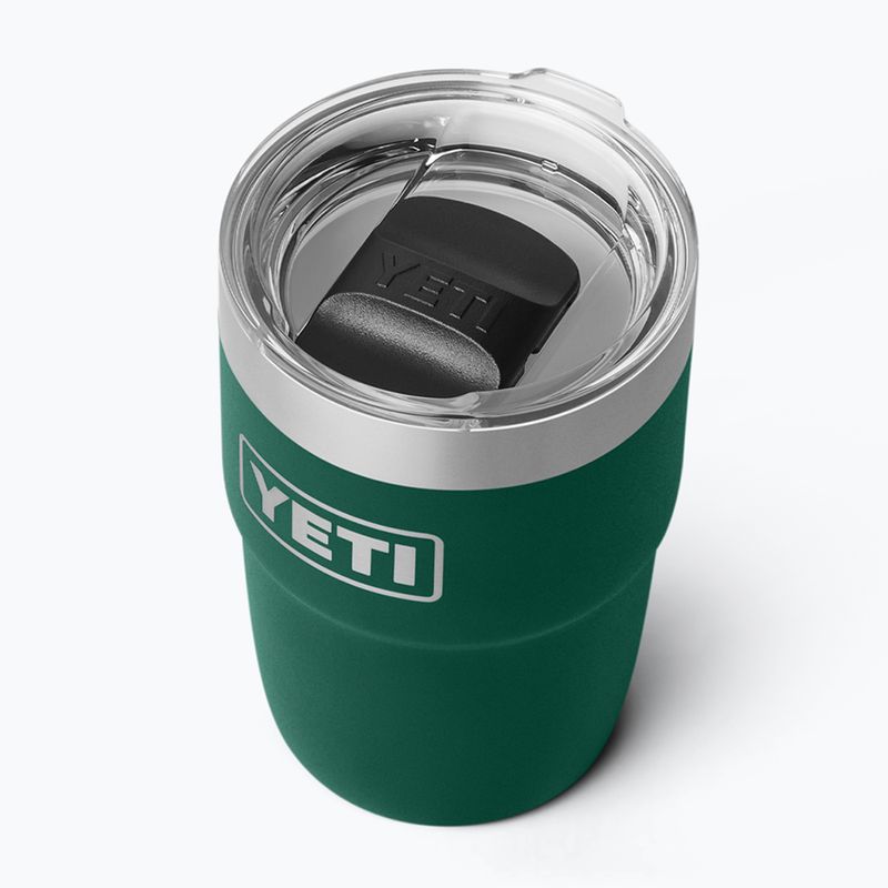 Termos YETI Rambler Stackable 237 ml black forest green 3