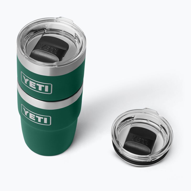 Termos YETI Rambler Stackable 237 ml black forest green 5