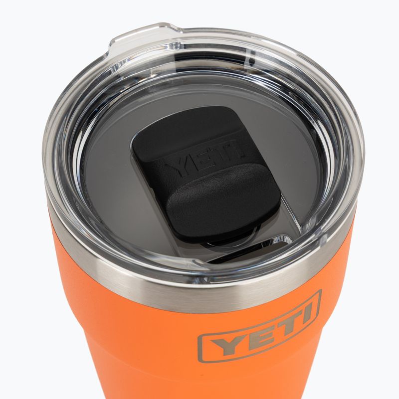 Termos YETI Rambler Stackable 473 ml king crab orange 5