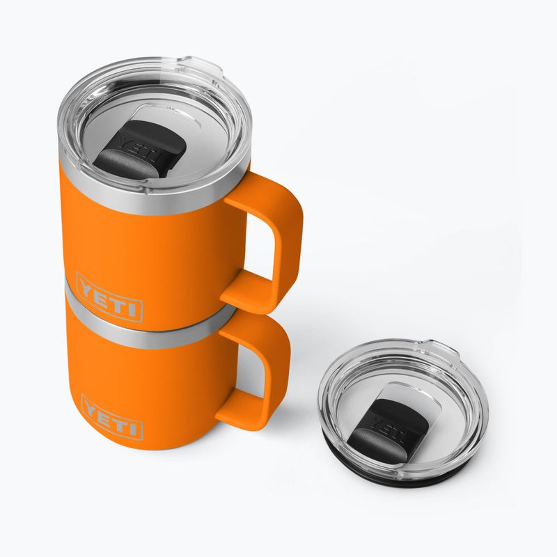 Cană termică YETI Rambler CL 295 ml king crab orange 4
