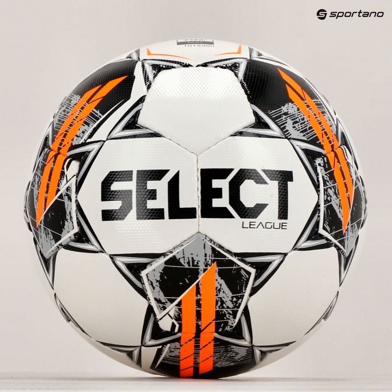 Minge de fotbal SELECT League v24 FIFA BASIC white/black mărime 5