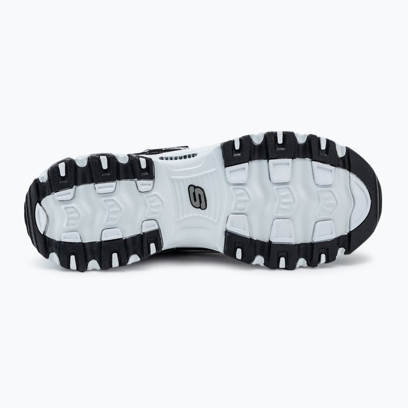 Încălțăminte pentru femei SKECHERS D'Lites Biggest Fan black/white/silver 4