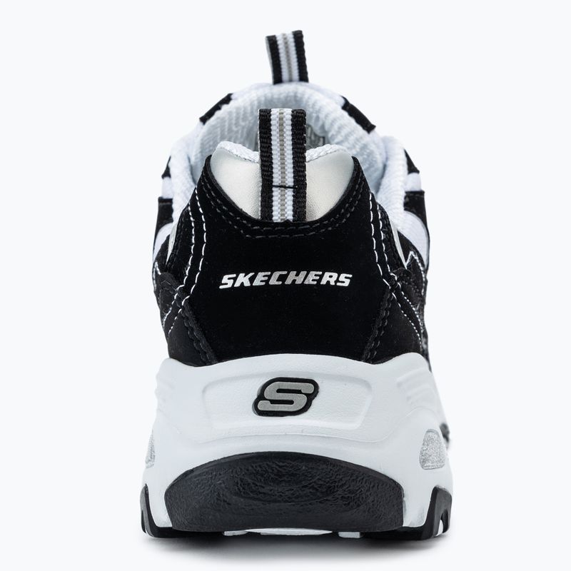 Încălțăminte pentru femei SKECHERS D'Lites Biggest Fan black/white/silver 6