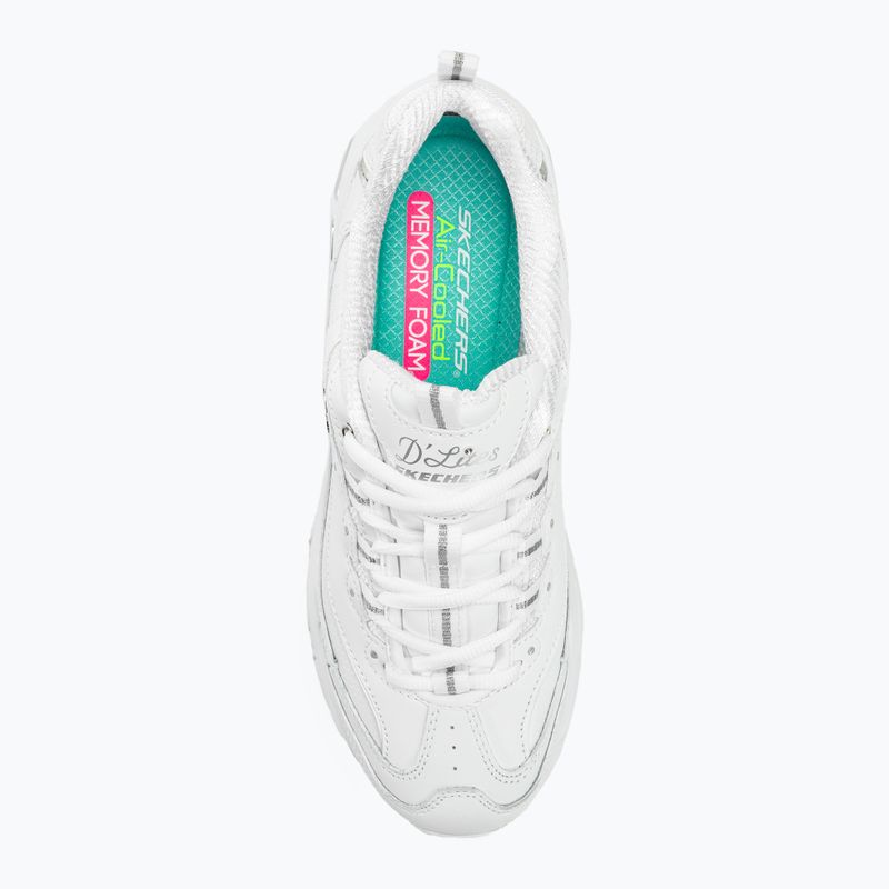 Încălțăminte pentru femei SKECHERS D'Lites Fresh Start white/white 5