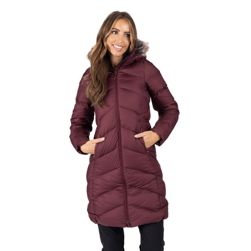 Marmot jachetă în puf pentru femei Montreaux Coat maro maro 78090