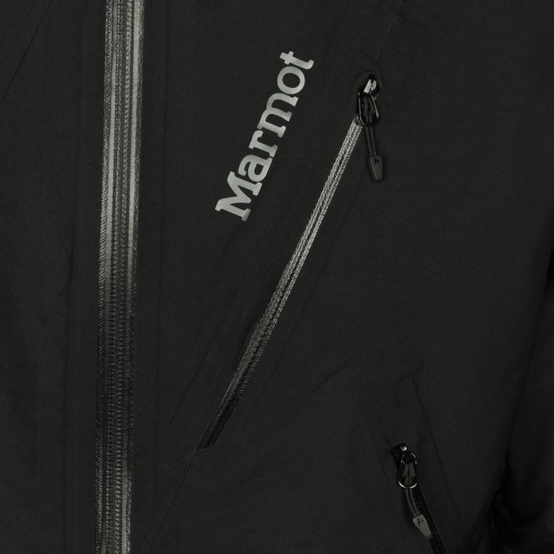 Jachetă impermeabilă de drumeții Marmot Knife Edge, negru, 31610-001 3