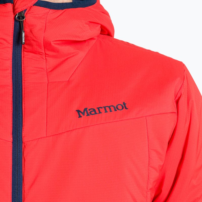 Geacă hibrid pentru bărbat Marmot Novus 2.0 Hoody roșie 11380-6702 3
