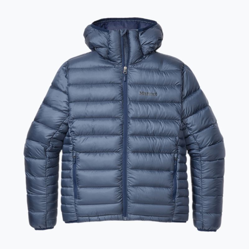 Jachetă cu umplutură pentru bărbați Marmot Hype Down Hoody, bleumarin, 10870-2975