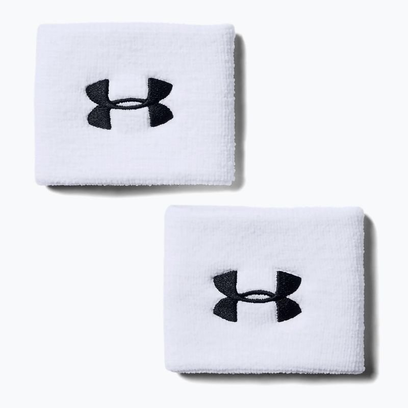 Under Armour Ua Performance Wristbands 3  2 buc negru 1276991-100 2