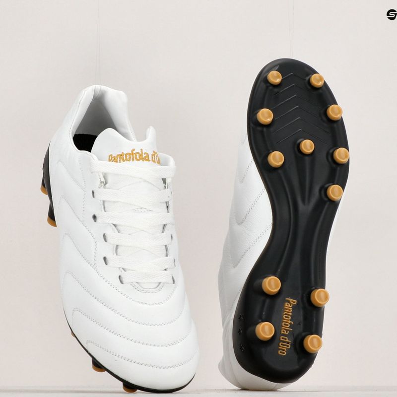 Încălțăminte de fotbal pentru bărbați Pantofola d'Oro Superleggera 2.0 bianco 12