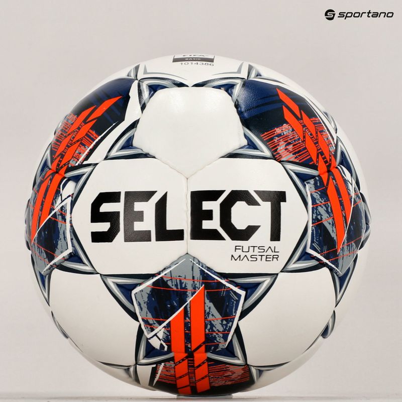 Selectați Futsal Master Grain V22 fotbal alb și albastru 310015 5