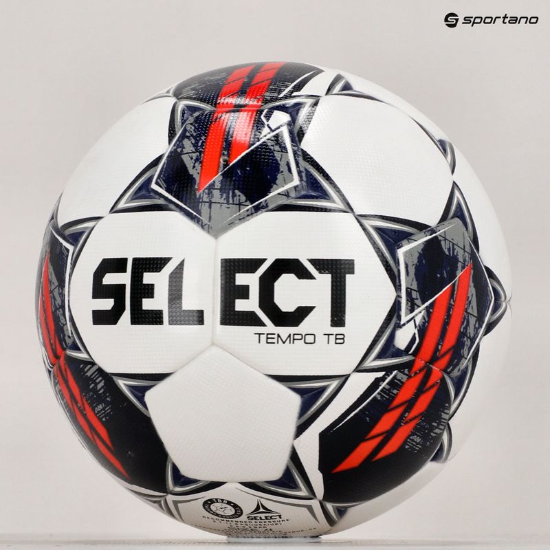 SELECT Tempo TB FIFA TB FIFA Basic v23 alb/gri mărimea 4 de fotbal 4