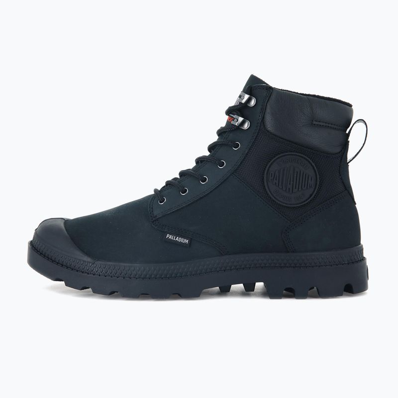 Palladium Pampa SHIeld WP+ LUX negru/negru ghete Palladium 9