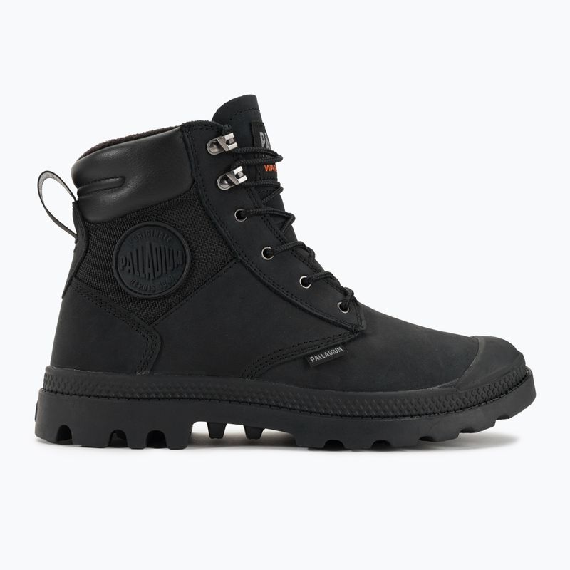 Palladium Pampa SHIeld WP+ LUX negru/negru ghete Palladium 2