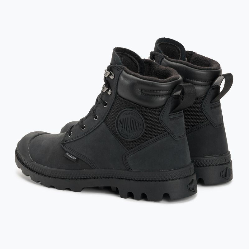 Palladium Pampa SHIeld WP+ LUX negru/negru ghete Palladium 3