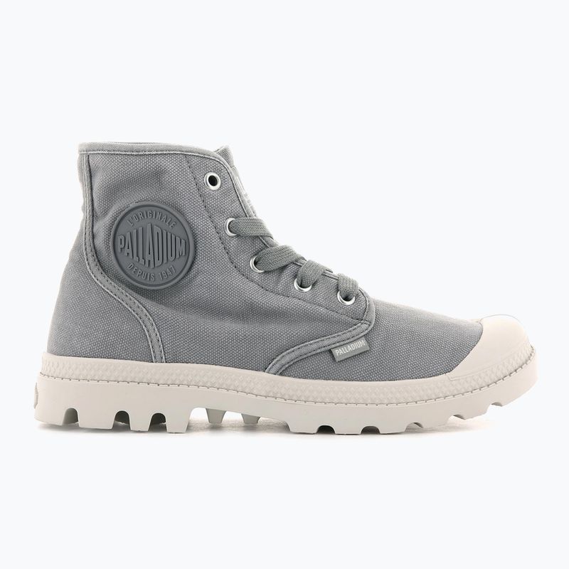 Pantofi de femei Palladium Pampa HI flanelă gri pentru femei 8