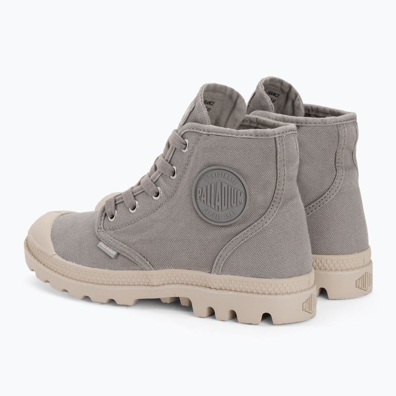 Pantofi de femei Palladium Pampa HI flanelă gri pentru femei 3